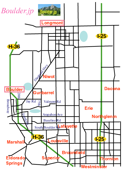 Longmont Map