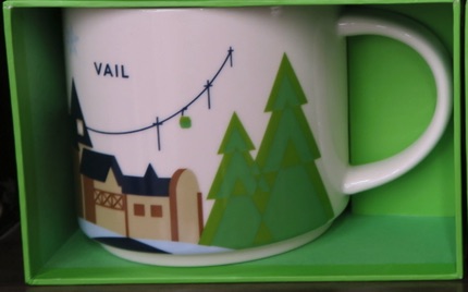 スターバックス デンバーのマグカップ Vail