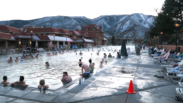 コロラド Glenwood Springs 温泉