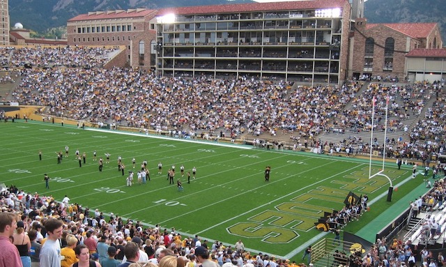 CU Buffs Folsom Field コロラド大学