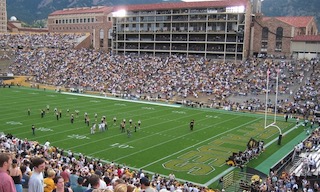 CU Buffs Folsom Field コロラド大学