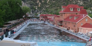 Glenwood Springs コロラド 温泉