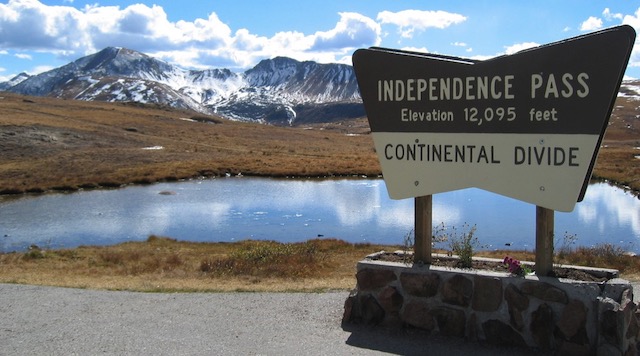 Independence Pass コロラド州