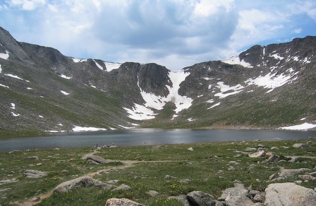 Mt Evans Summit Lake コロラド