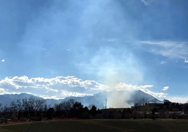 NCAR Fire コロラド州ボルダー