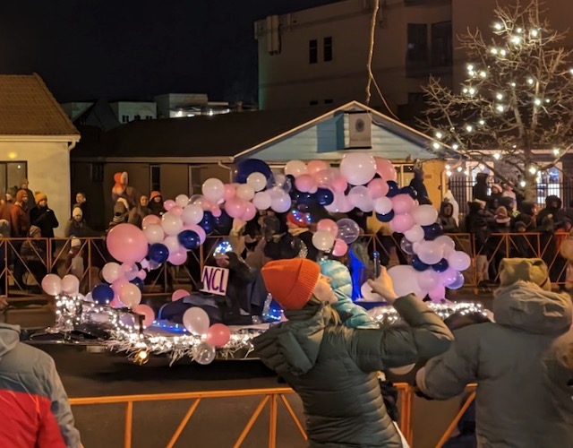 Parade of Lights in Louisville Colorado 2022
