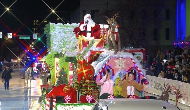 Parade of Lights in Denver 2022 Centaurs Monarch