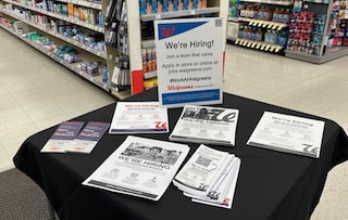 Walgreens, Hiring