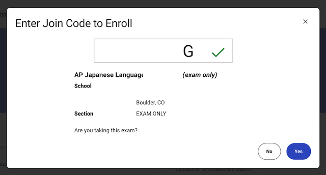 BVSD コロラド州ボルダー学区 AP Japanese Exam registration