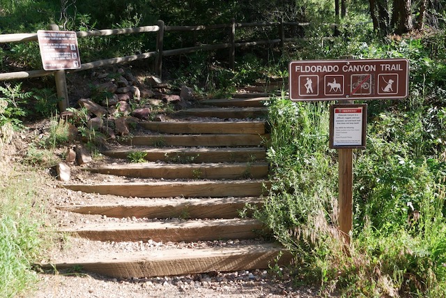 Eldorado Canyon State Park コロラド州 ボルダー