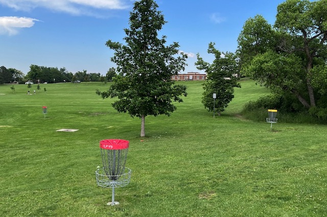 Disc Golf @ Harlow Platts Park コロラド州ボルダー