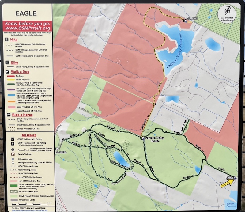 Eagle Trailhead ボルダー コロラド