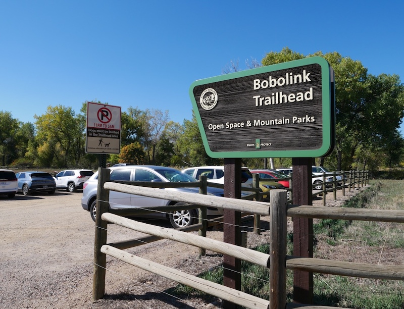 Bobolink Trailhead 駐車場