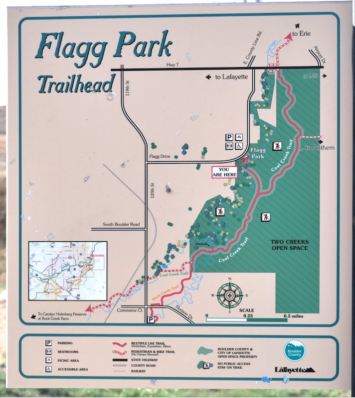 Flagg Park Trailhead -Coal Creek Trail
