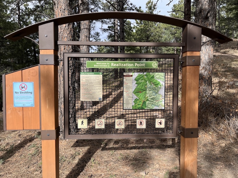 Realization Point Trailhead ボルダー コロラド